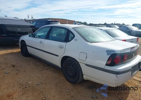 2004 Chevrolet Impala from USA, damaged, VIN 2G1WF52E649285032